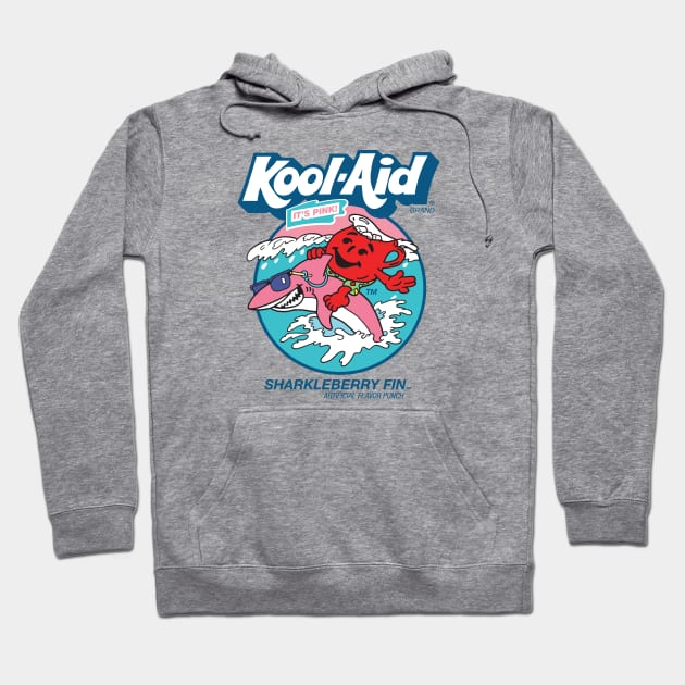 Kool Aid Sharkleberry Fin - Light Hoodie by Chewbaccadoll